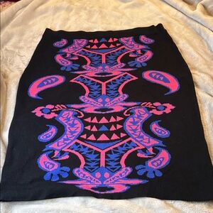 Allison Brittney Purple and Black Skirt